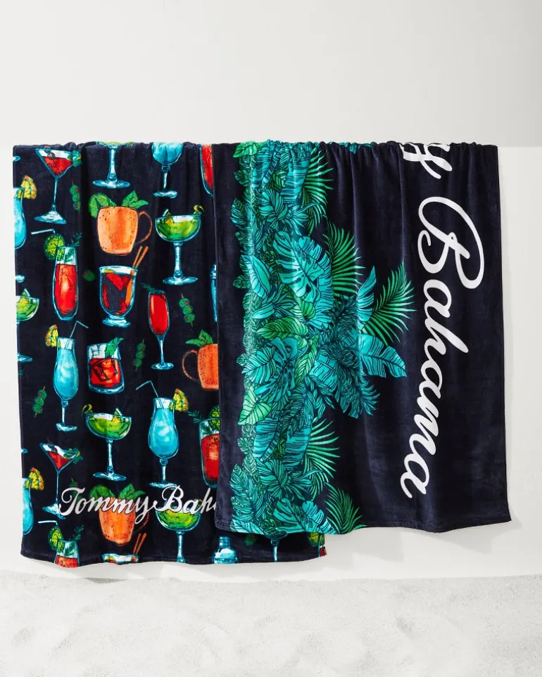 All Nighter & Baja Who Can Toucan Beach Towels — Set of 2