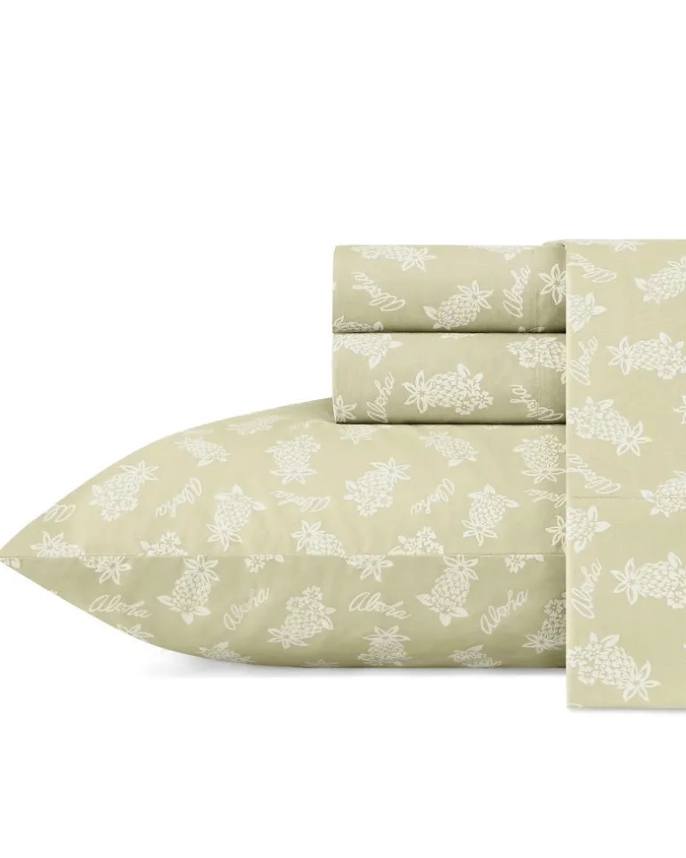Aloha Pineapple King Sheet Set