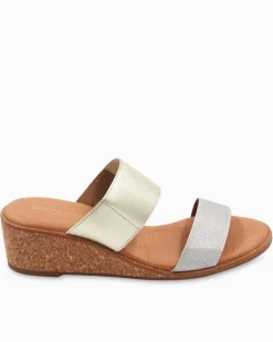 André Assous Gwenn Metallic Wedges