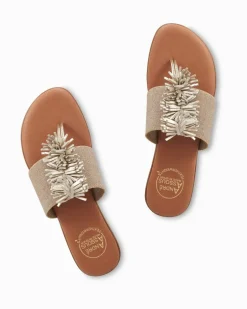 André Assous Novalee Stretch-Linen Featherweights™ Sandals