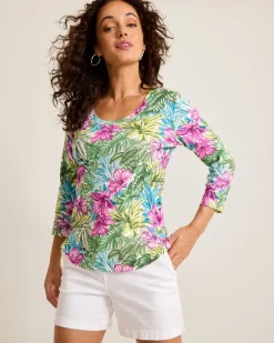 Ashby Isles Jungle Jewels 3/4-Sleeve T-Shirt