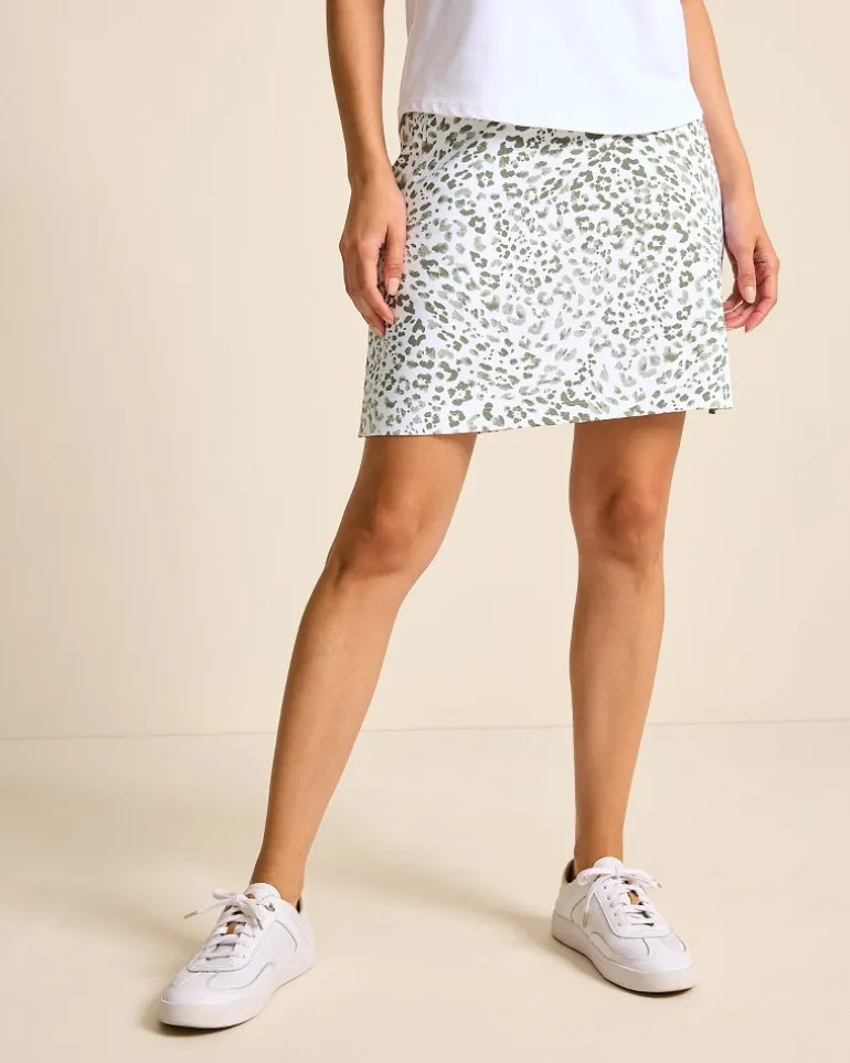 Aubrey Leopard Leisure IslandZone® Skort
