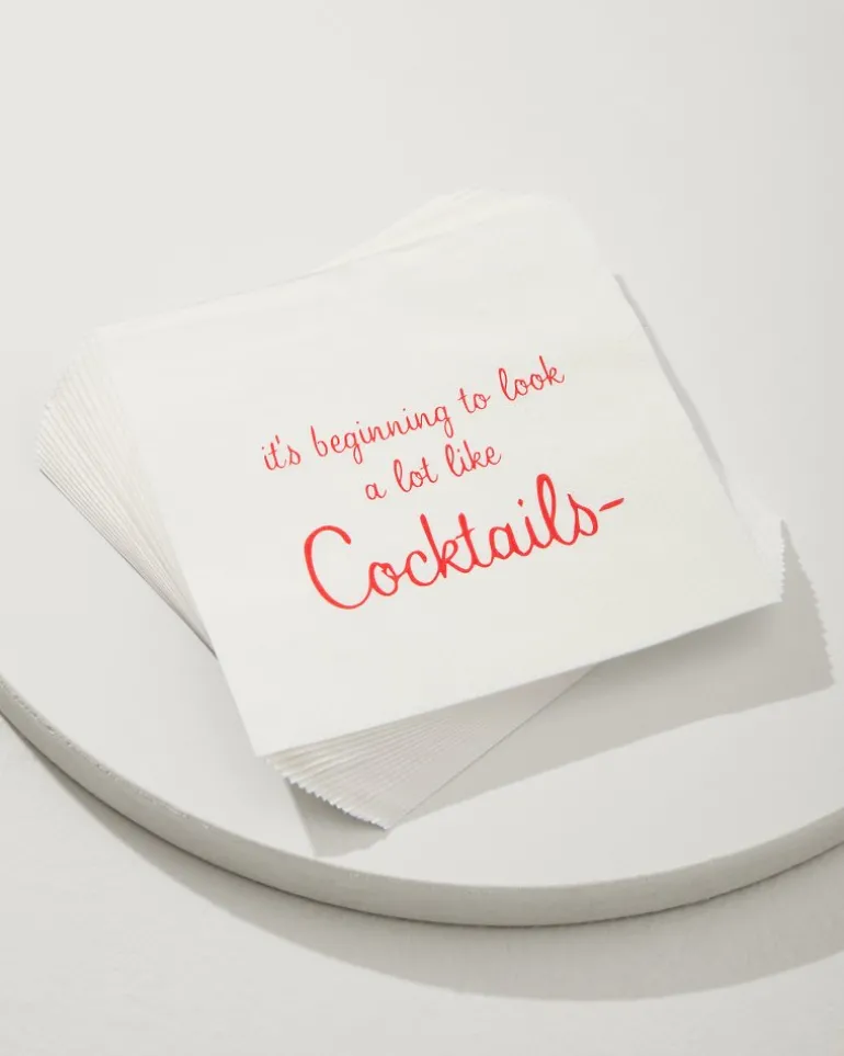 Beginning to Look Like Cocktails Napkins