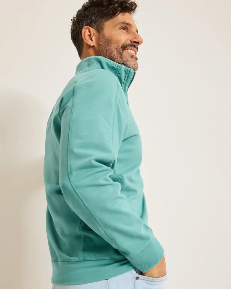 Ben & Terry Half-Zip Sweatshirt