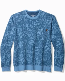 Ben & Terry Twilight Palms Crew Sweatshirt