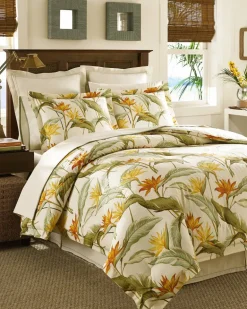 Birds of Paradise 4-Piece California King Comforter Set