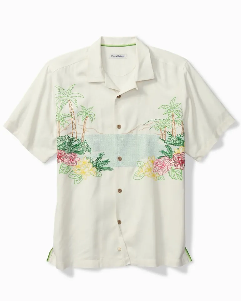 Bloom With a View Silk Camp Shirt