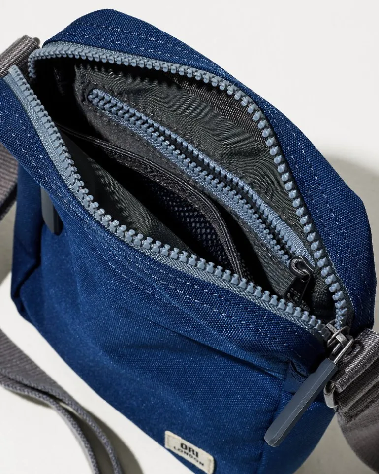 Bond Deep Blue Canvas Crossbody