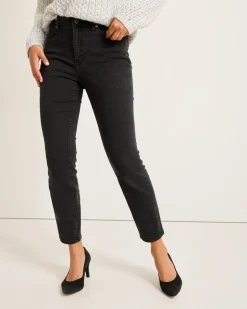 Boracay® Beach Sparkle High-Rise Skinny Ankle Jeans
