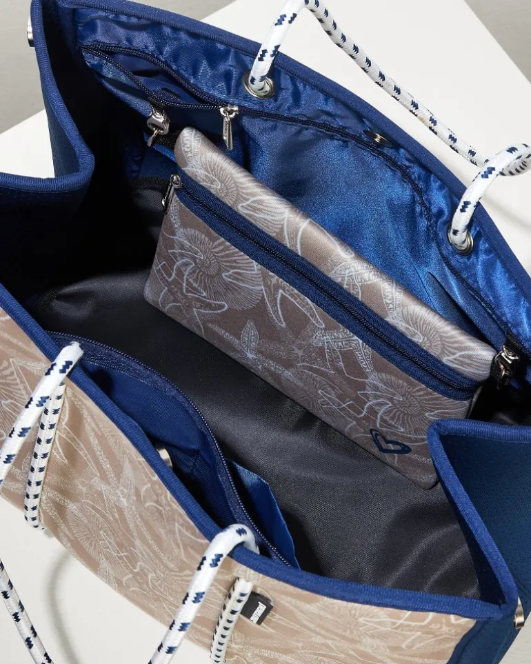 Botanical Neoprene Tote