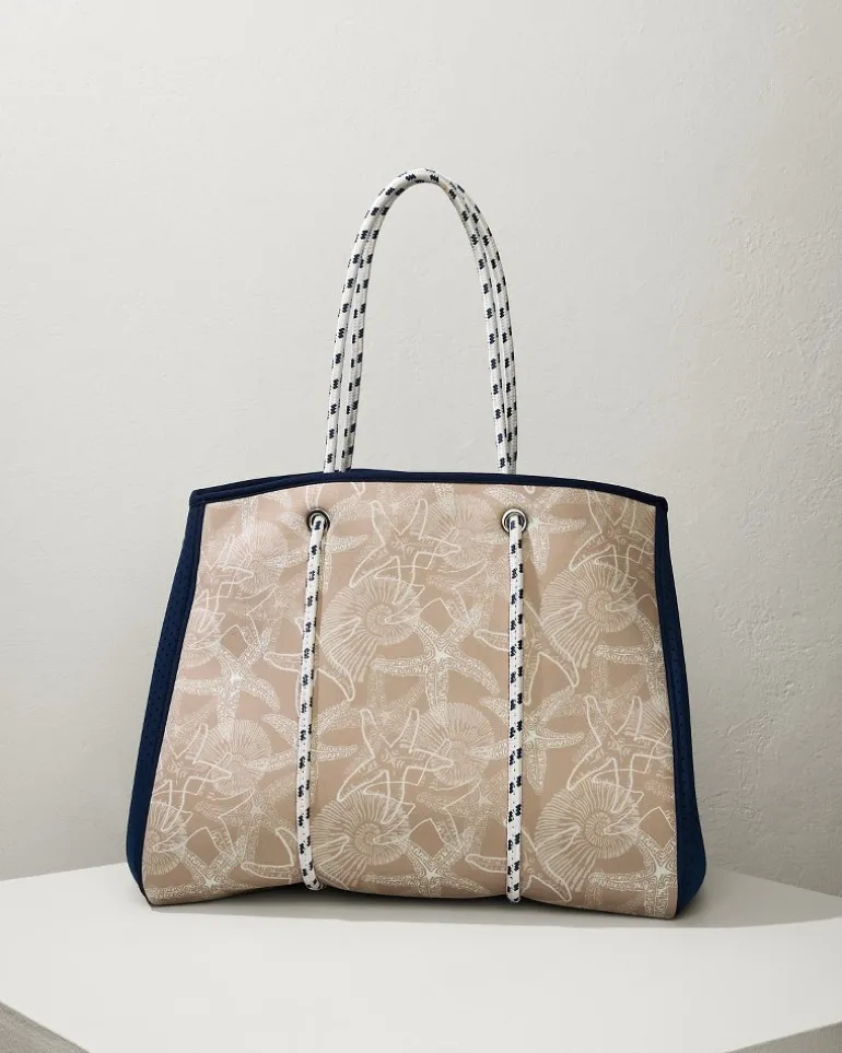 Botanical Neoprene Tote