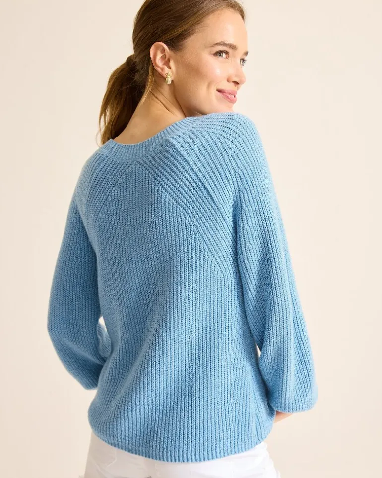 Breezy Beach Crew Sweater