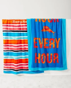 Cape Coral & Happy Hour Beach Towels — Set of 2