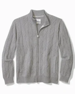 Capital Cable Full-Zip Cardigan