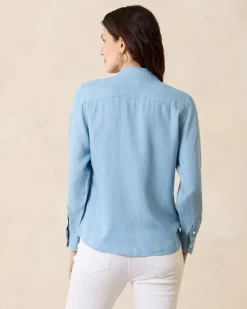 Chambray All Day Long-Sleeve Shirt