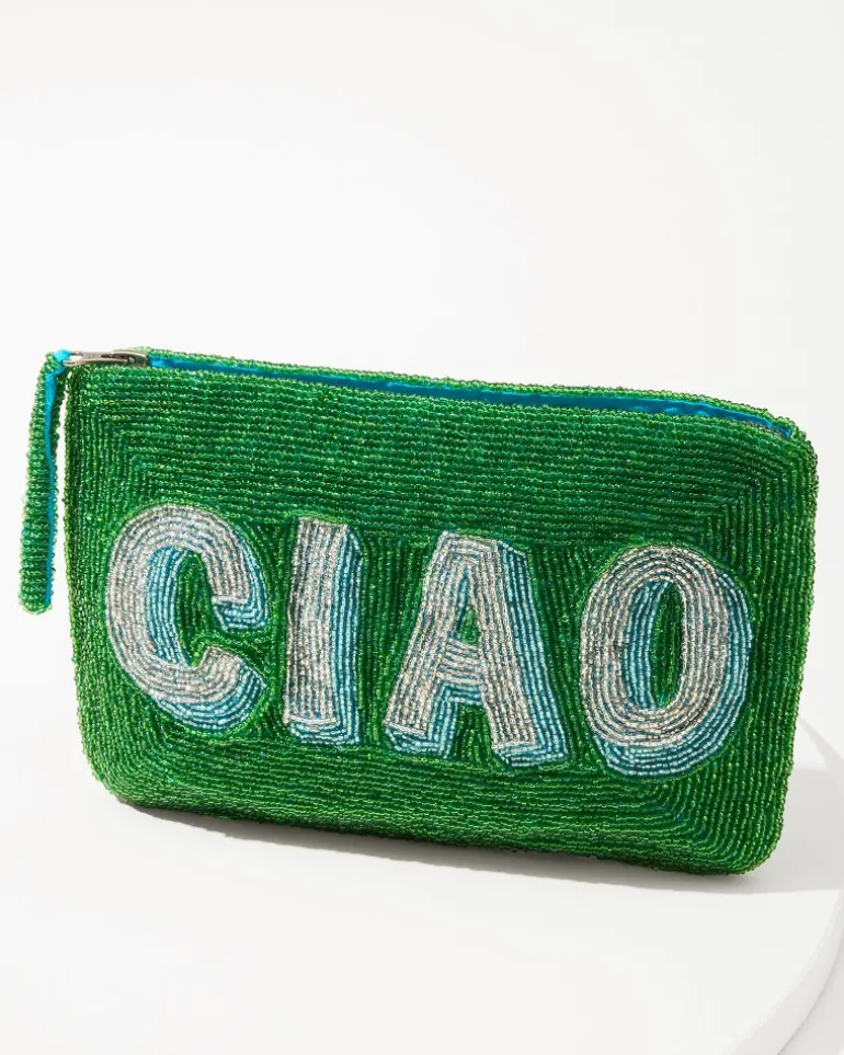 Ciao Beaded Clutch