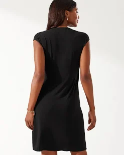 Clara Faux-Wrap Dress