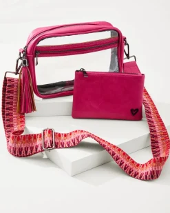 Clear Crossbody Stadium Handbag