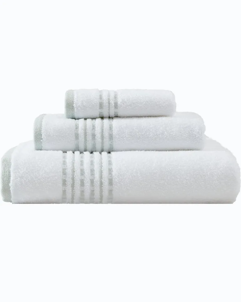 Cliff Side Green 3-Piece Towel Set