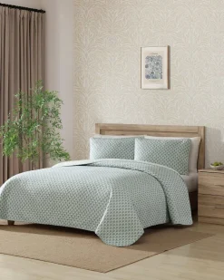 Coastal Batik 3-Piece King Quilt Set