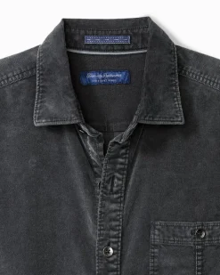 Coastline Cord Stretch Sun Fade Shirt