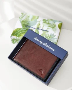 Contrast Binding Slimfold Wallet