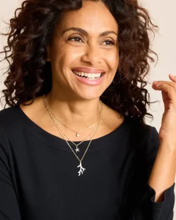 Coral Isles Sealife Charm Layered Necklace