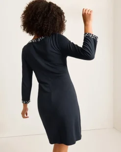 Darcy Embellished V-Neck Dress