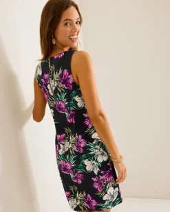 Darcy Villa Garden V-Neck Sheath Dress
