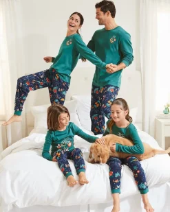 Disney Women's Long Sleeve & Pants Family Pajama Set