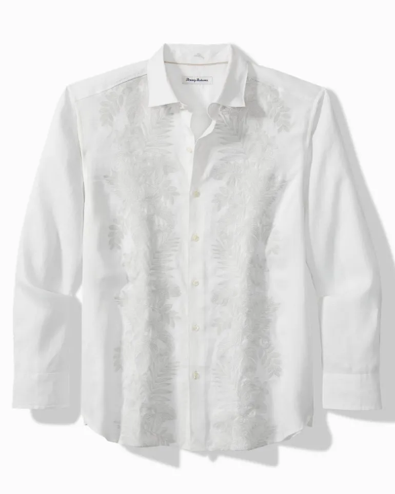 Down the Isle Long-Sleeve Linen Shirt