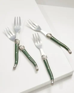 Eat, Drink & Be Merry Appetizer Fork Set