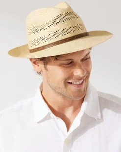 Ezra Vented Panama Hat