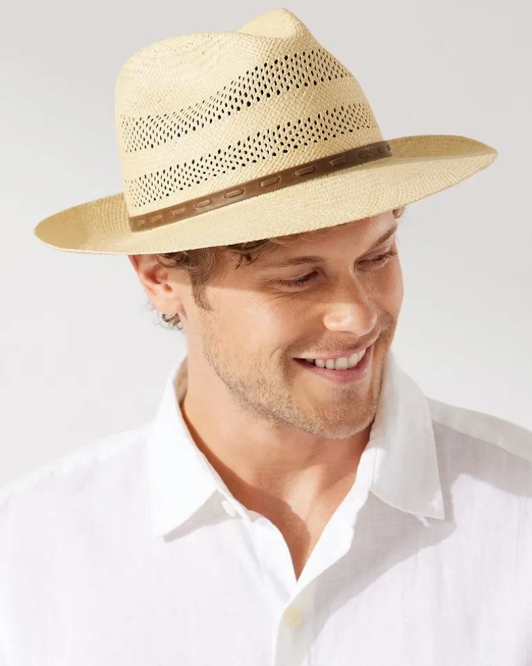 Ezra Vented Panama Hat
