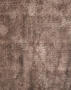Faux Sable Mink Knit Throw