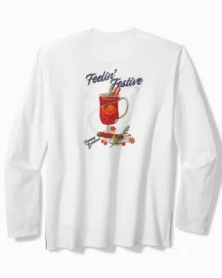 Feelin' Festive Long-Sleeve Lux T-Shirt