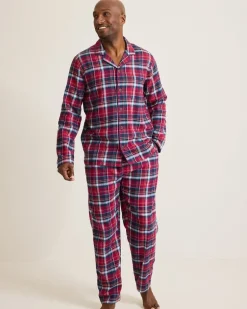 Flannel Long Sleeve & Pants Pajama Set
