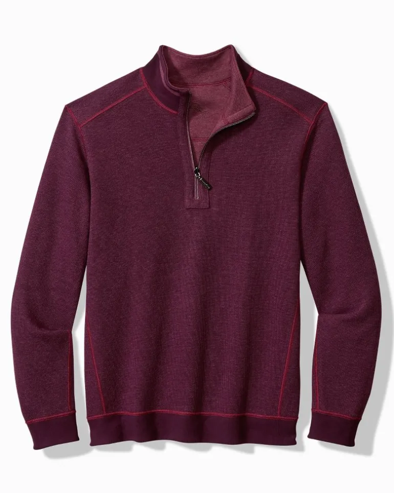 Flip Coast Reversible Half-Zip Sweatshirt