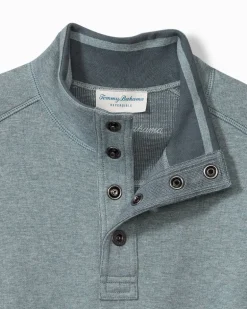 Flip Coast Reversible Snap Mock Sweatshirt