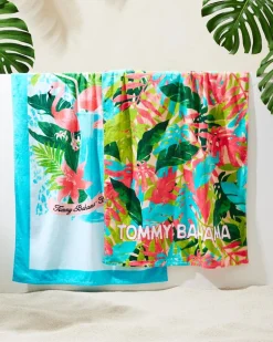 Flocktail Club & Fiesta Jungle Beach Towels - Set of 2