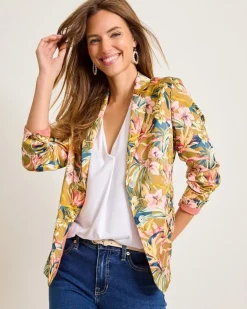 Flora Amora Satin Blazer