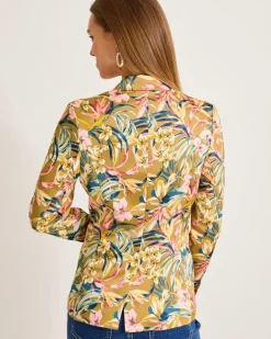 Flora Amora Satin Blazer