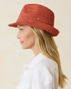 Gigi Crochet Raffia Hat