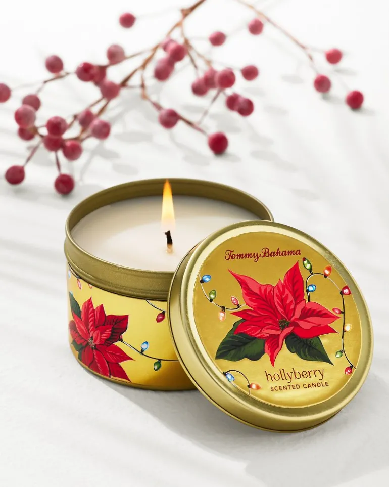 Hollyberry 6-oz. Travel Candle Tin
