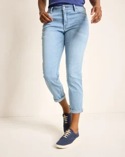 Indigo Palms™ Mid-Rise Boyfriend Jeans