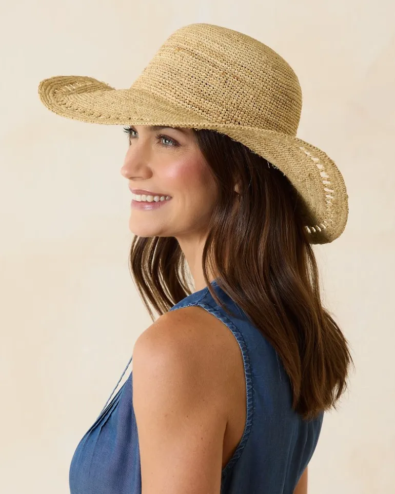 Isla Crochet Raffia Sun Hat
