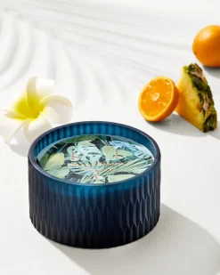 Island Blend 11.3-oz. Cut Glass 3-Wick Candle