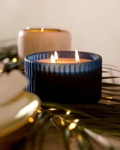 Island Blend 11.3-oz. Cut Glass 3-Wick Candle