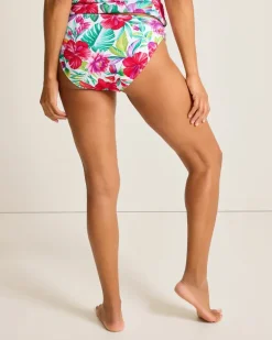 Island Cays Fiesta Reversible Shirred Hipster Bikini Bottoms