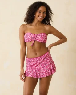 Island Cays Shell Beach Bandeau Bikini Top